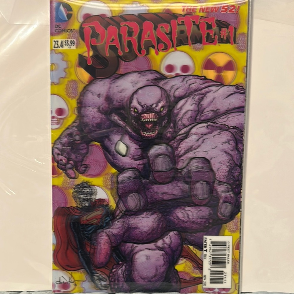 DC Comics Superman 23.4 Lenticular cover